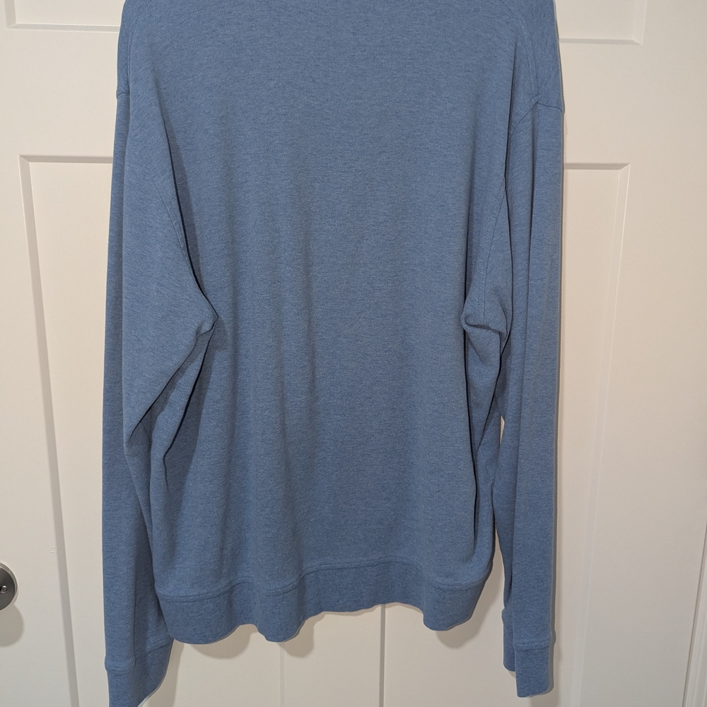 Duck Head Light Blue Quarter-Zip Pullover - Picture 4 of 4